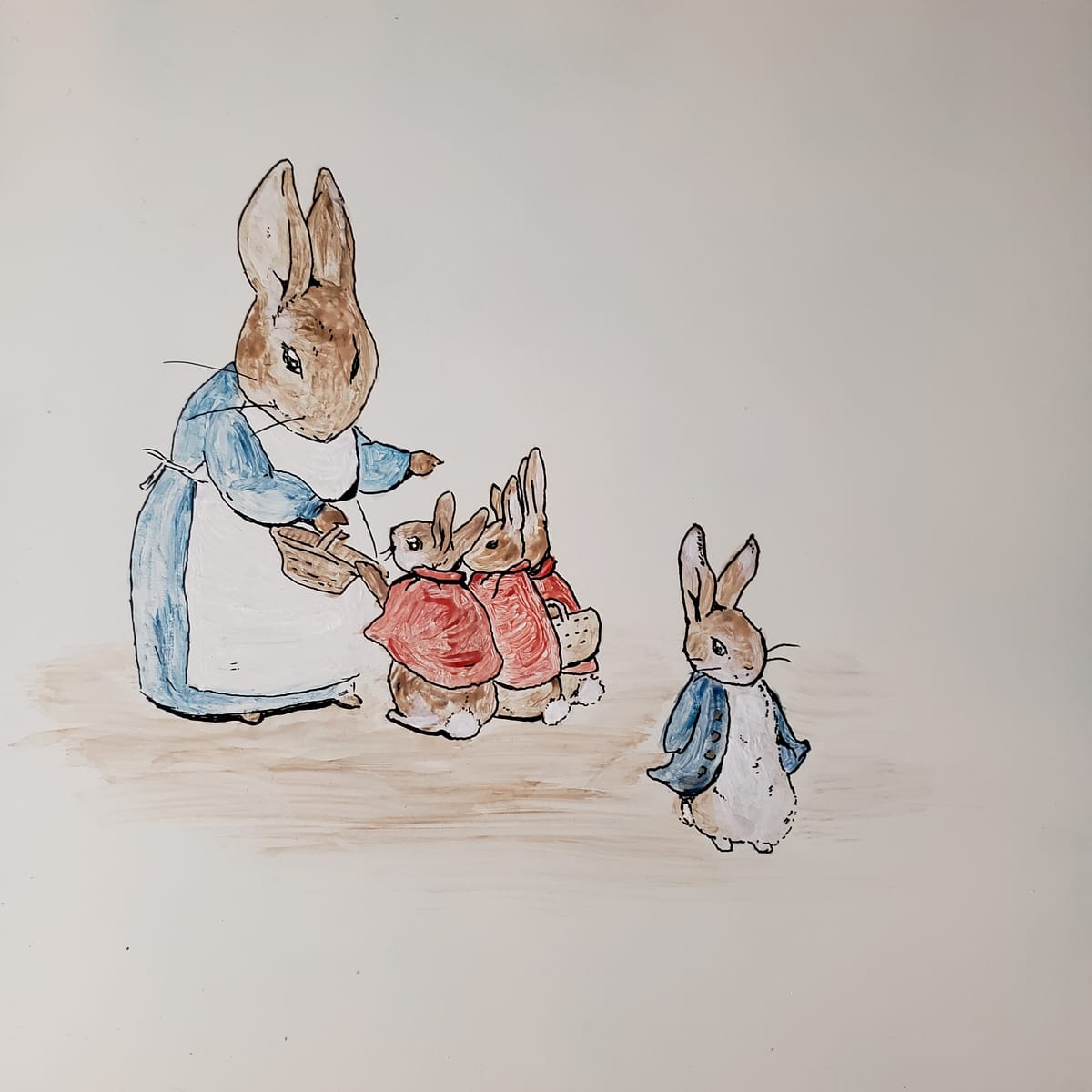Study after Beatrix Potter